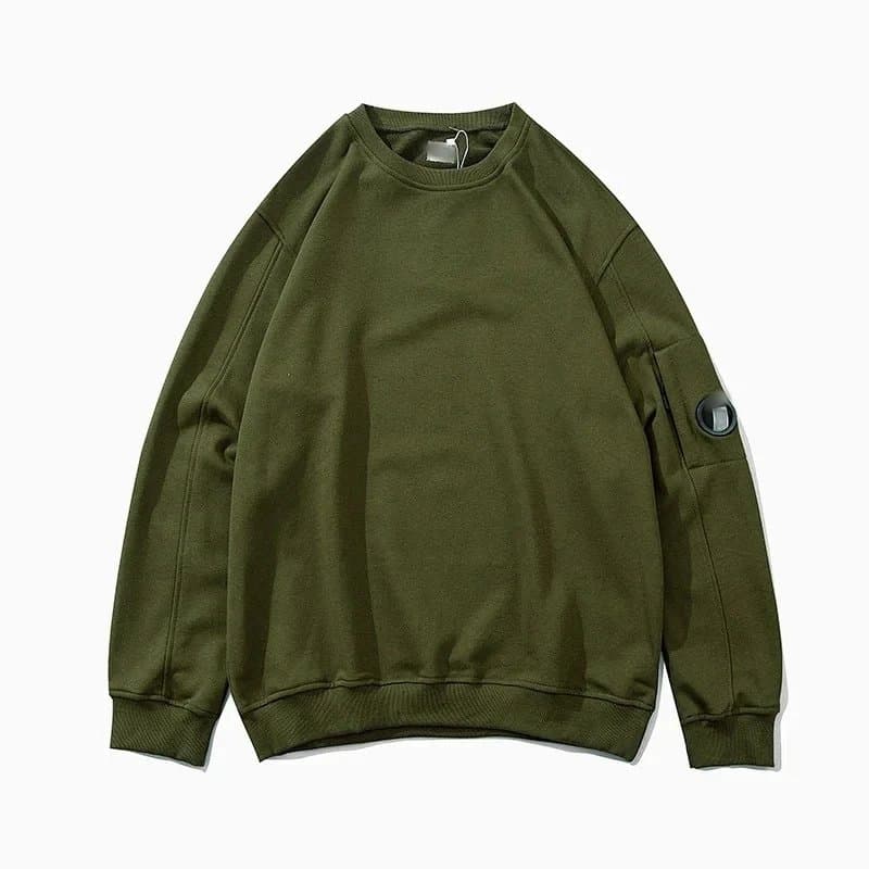 Chrome Hearts Hooded Sweatshirt Olive with Logo Patch — 9910军绿色卫衣 what's app : 8616517022139