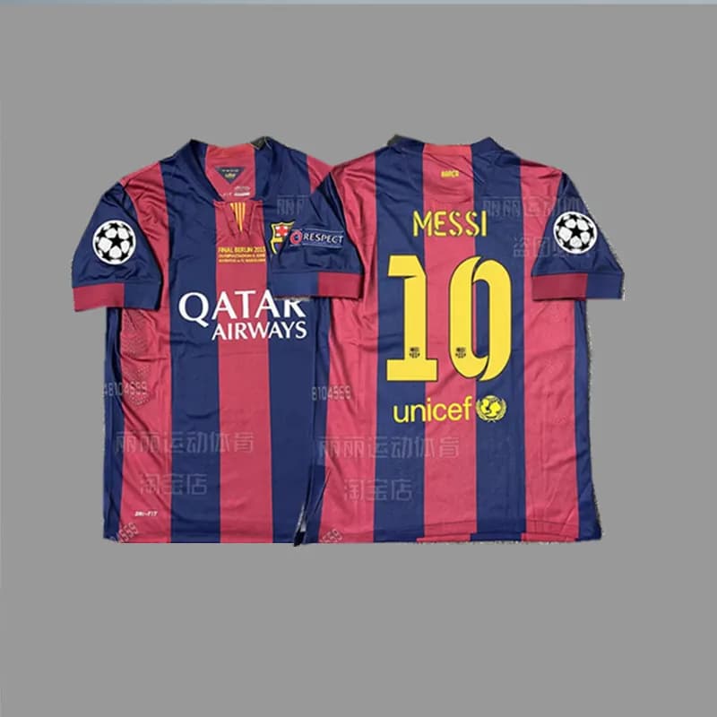 Adidas AC Milan 2007 Champions League Final Jersey Ronaldo 99 — 1415欧冠冠军巴S主场 印10号梅西+臂章
