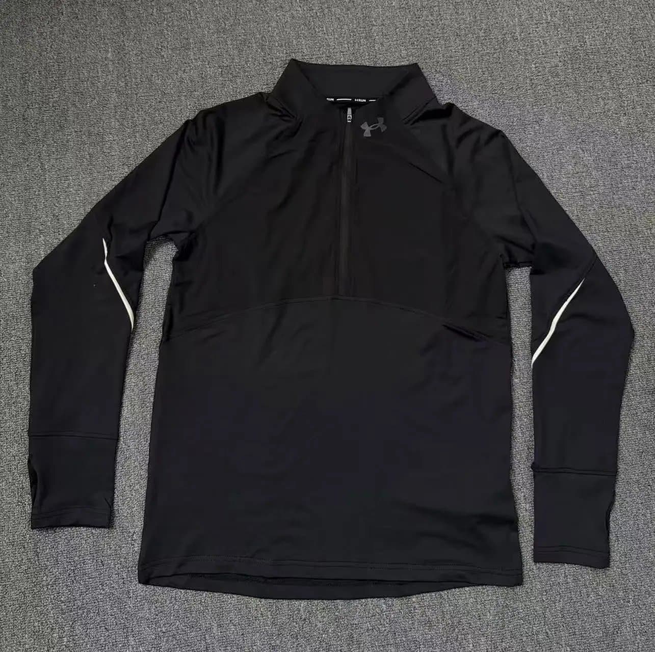 Under Armour HeatGear Half-Zip Black