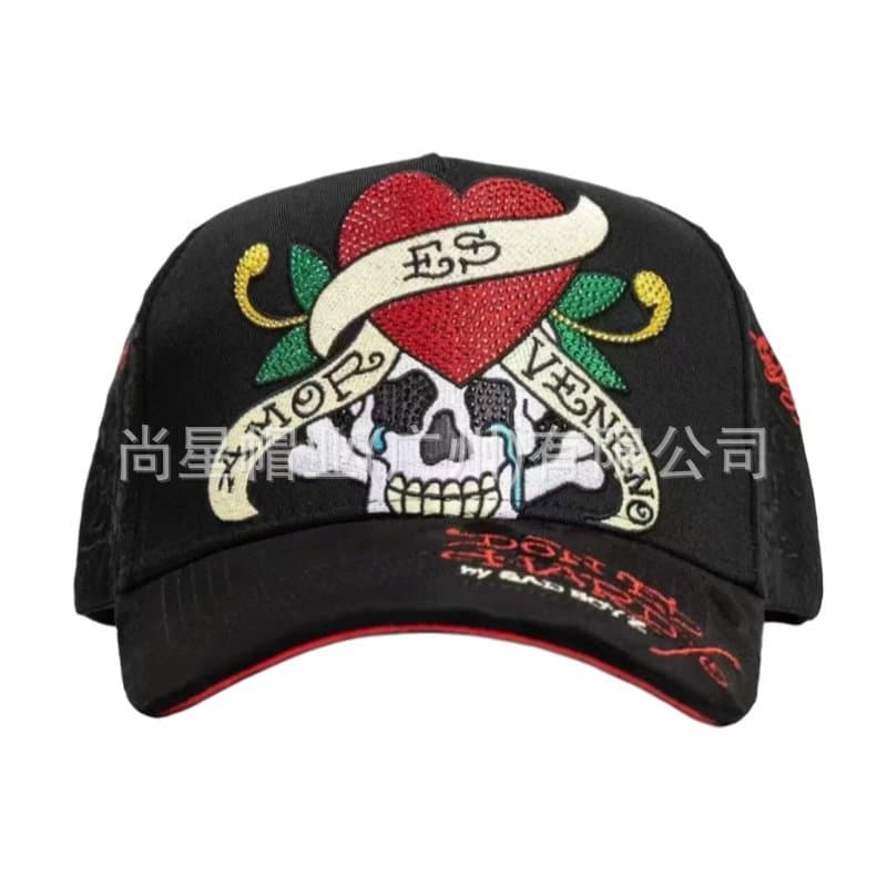 Palace Baseball Cap Three Star Embroidered — 可调节 · D481