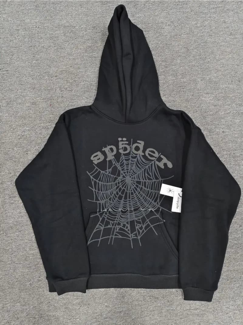 Sp5der Hoodie Spiderweb Logo