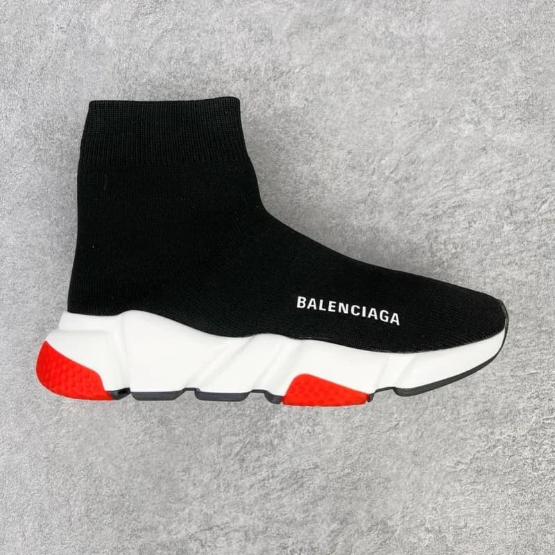 Balenciaga Speed Trainer Black White Red