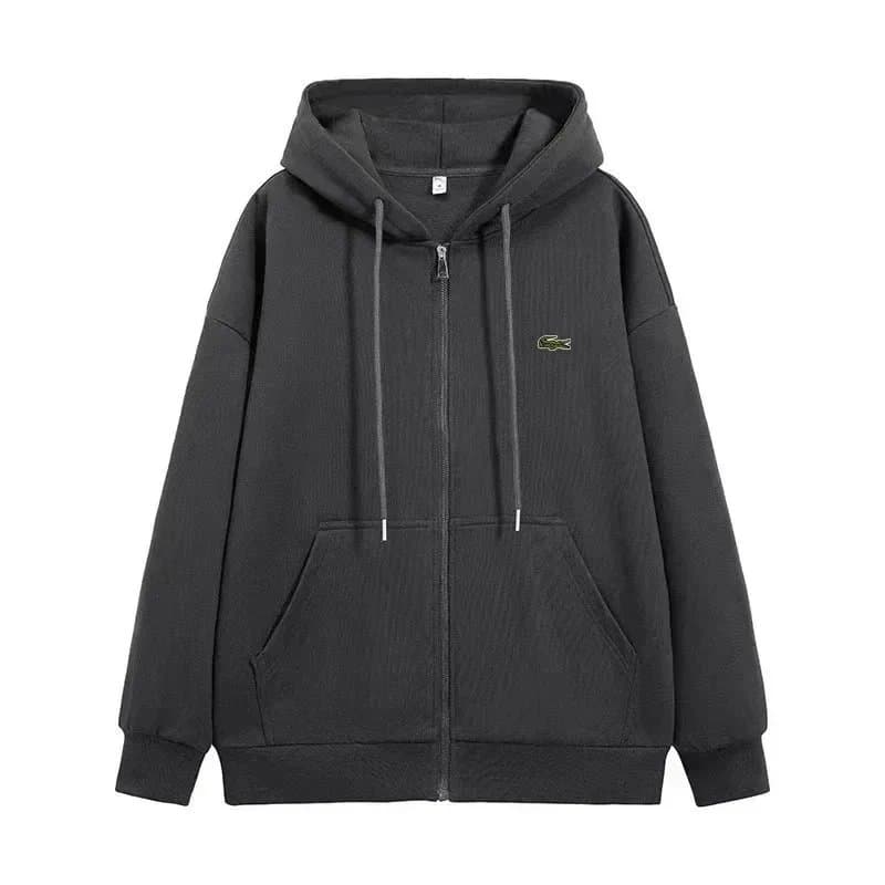Lacoste Hooded Sweatshirt Solid Color — 2