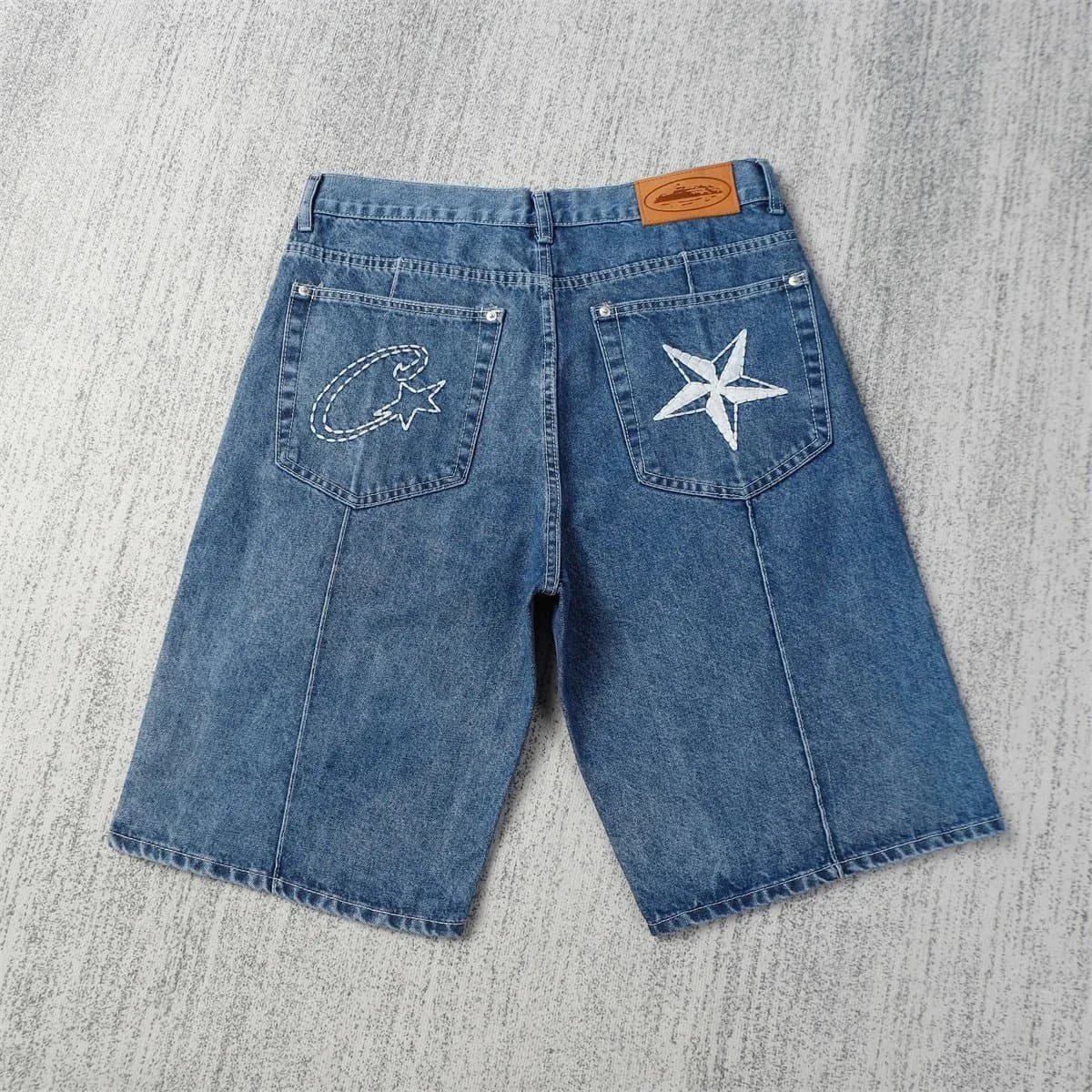 BAPE Jeans Ape Head Outline — 28