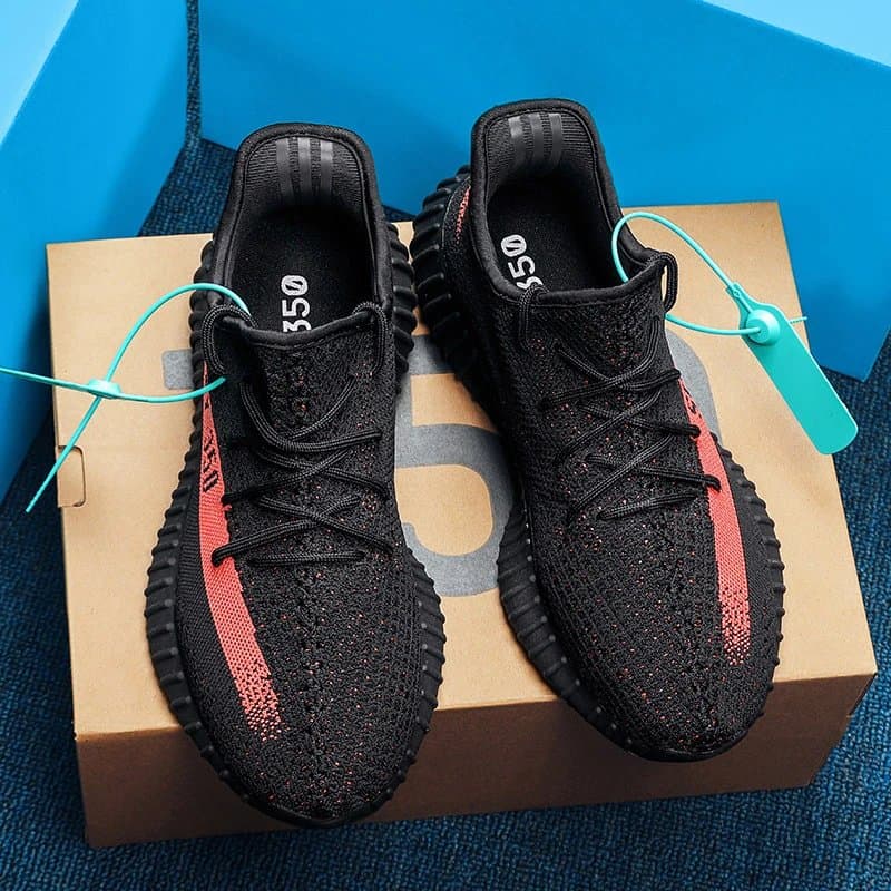 Yeezy Boost 350 V2 Zebra — 黑粉红（三条杠）