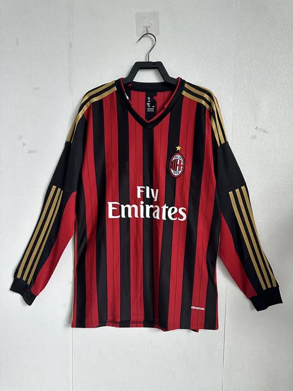 AC Milan Home Jersey Fly Emirates