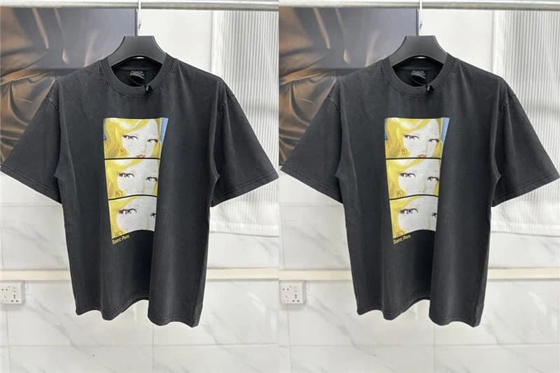 Gallery Dept. Graphic Tee Alien Mount Rushmore Print — VT9146洗水黑