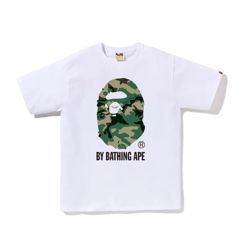 BAPE Ape Head Tee Camo Ape Head