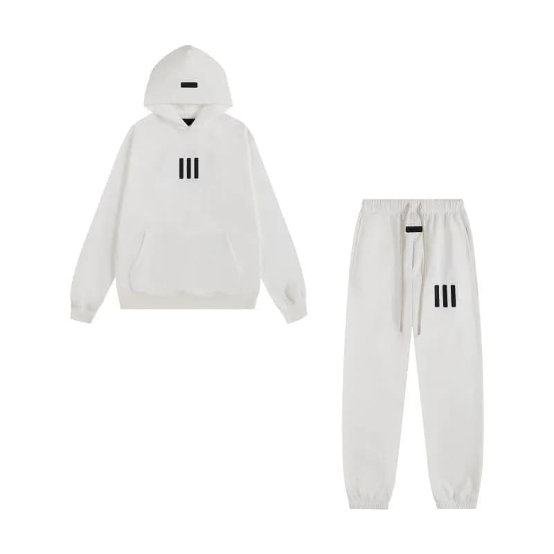Hoodie and Joggers Set Fear of God Essentials Logo — 685套装白