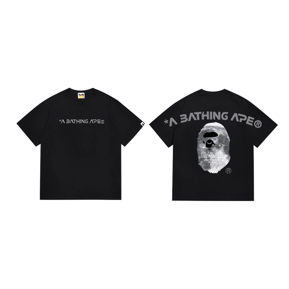 BAPE Graphic Tee Ape Head Print — 179黑
