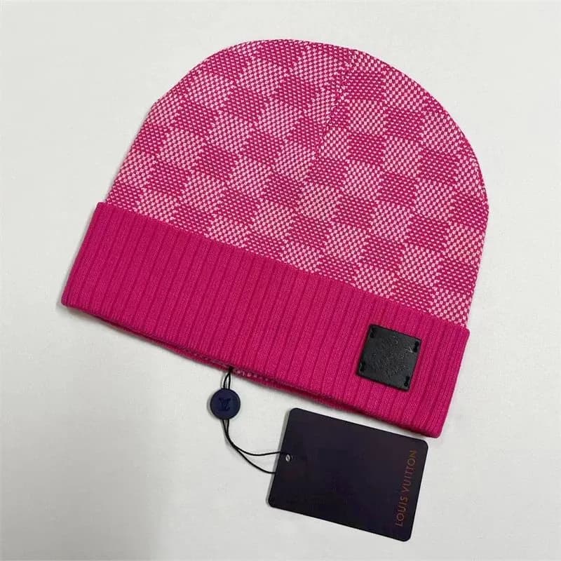 Louis Vuitton Beanie Damier Knit