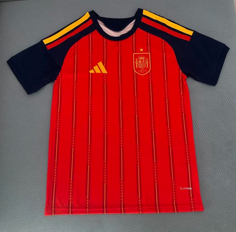 Adidas Spain Home Jersey 2024 World Cup