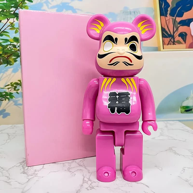 Be@rbrick Bearbrick Daruma Pink