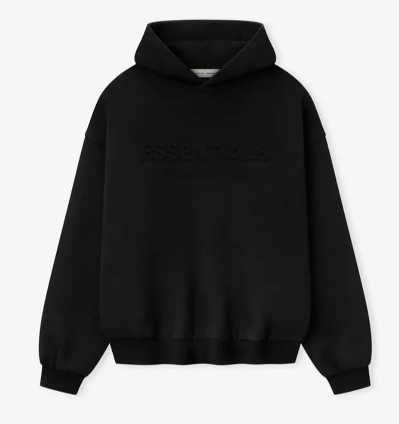 Oversized Tee Fear of God Essentials Arch Logo — 6702黑