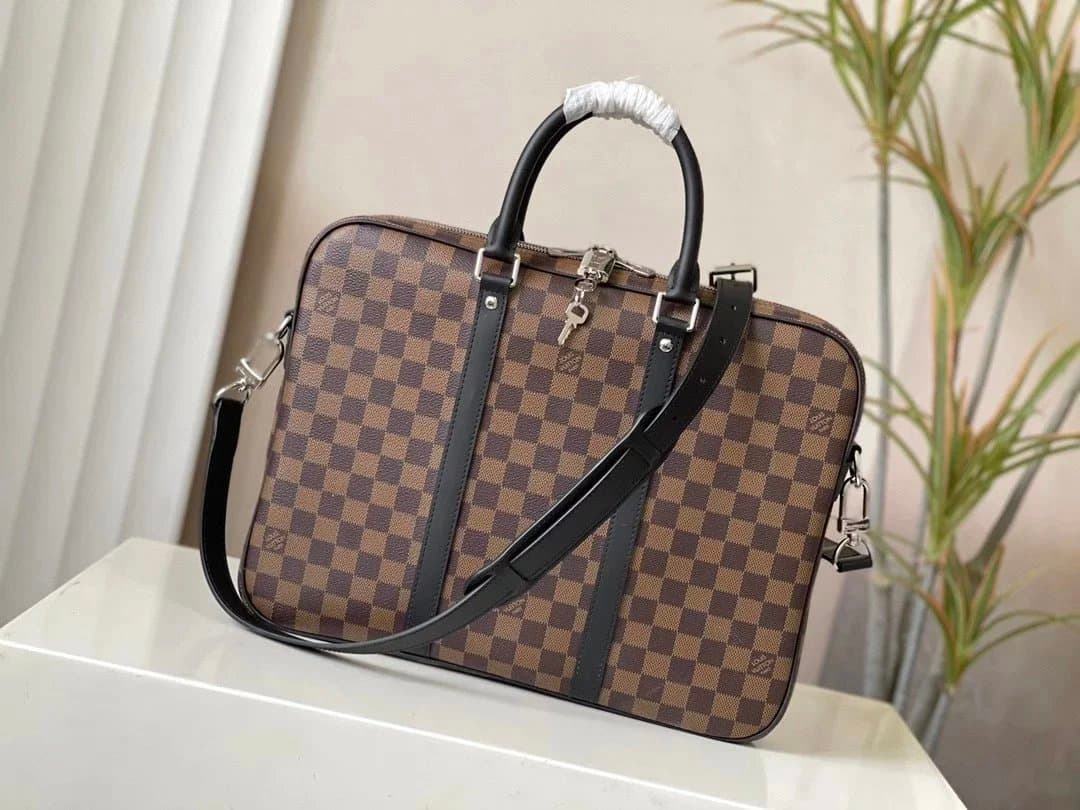 Louis Vuitton Damier Ebene Briefcase Classic Check