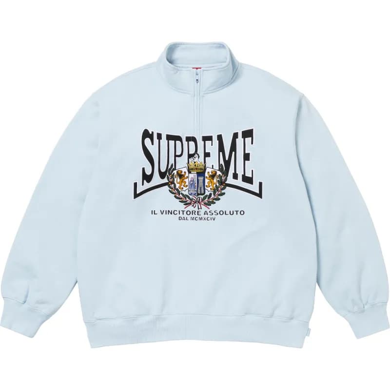 Supreme Hooded Sweatshirt Nike Logo Back — E604#天蓝色