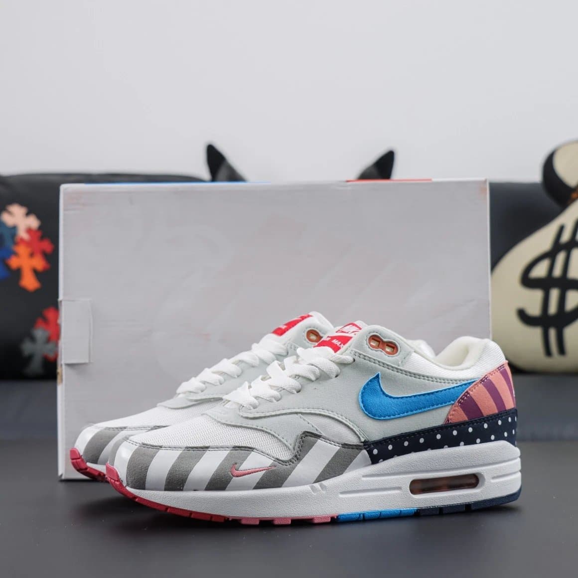 Nike Air Max 1 Wool — 87白粉