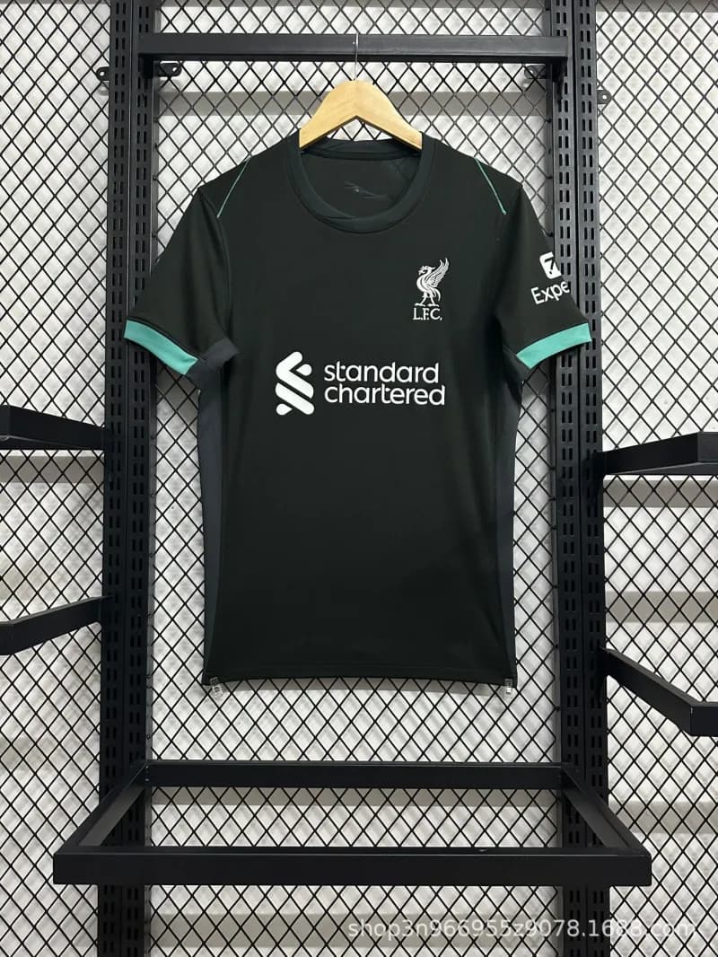 Liverpool FC Training Jersey Standard Chartered Sponsor