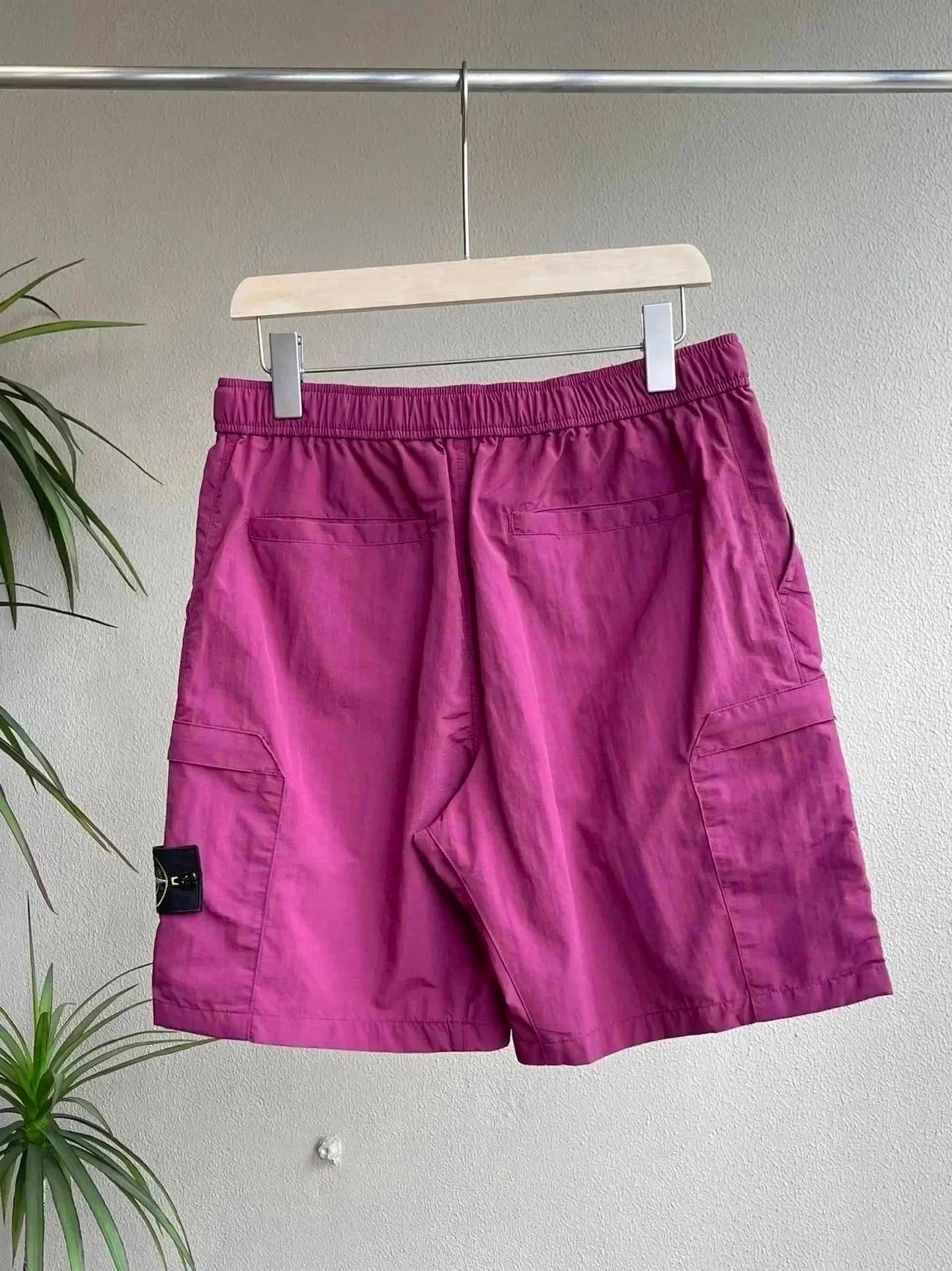 Stone Island Cargo Shorts Violet