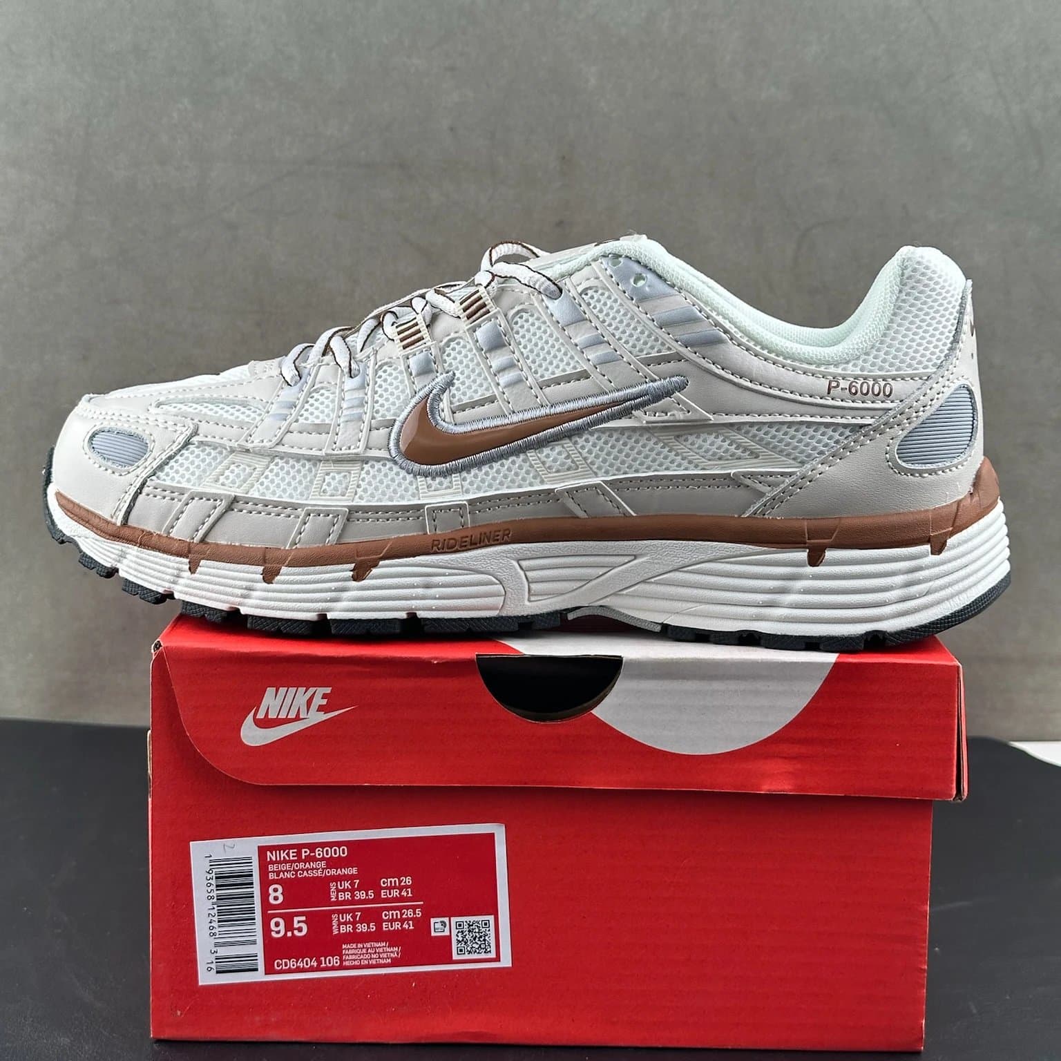 Nike P-6000 Black/White — CD6404-106
