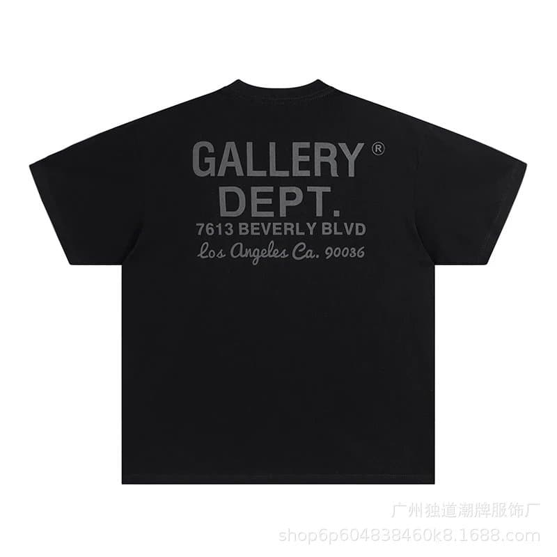 Gallery Dept. Graphic Tee Paint Splatter — 7613黑