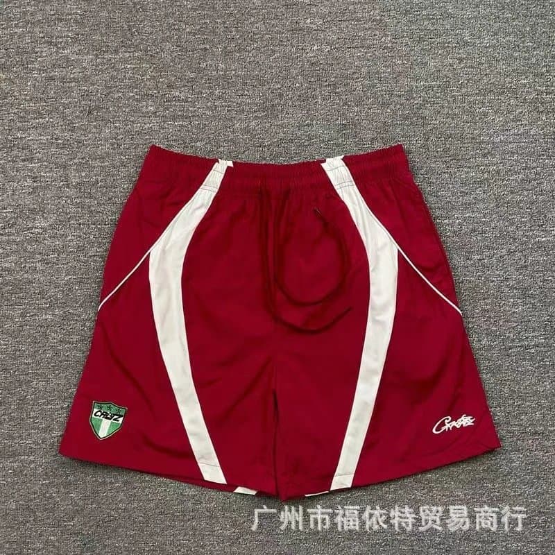 Undefeated Cargo Shorts Olive with Yellow Patch — Corteiz Pants-- 60