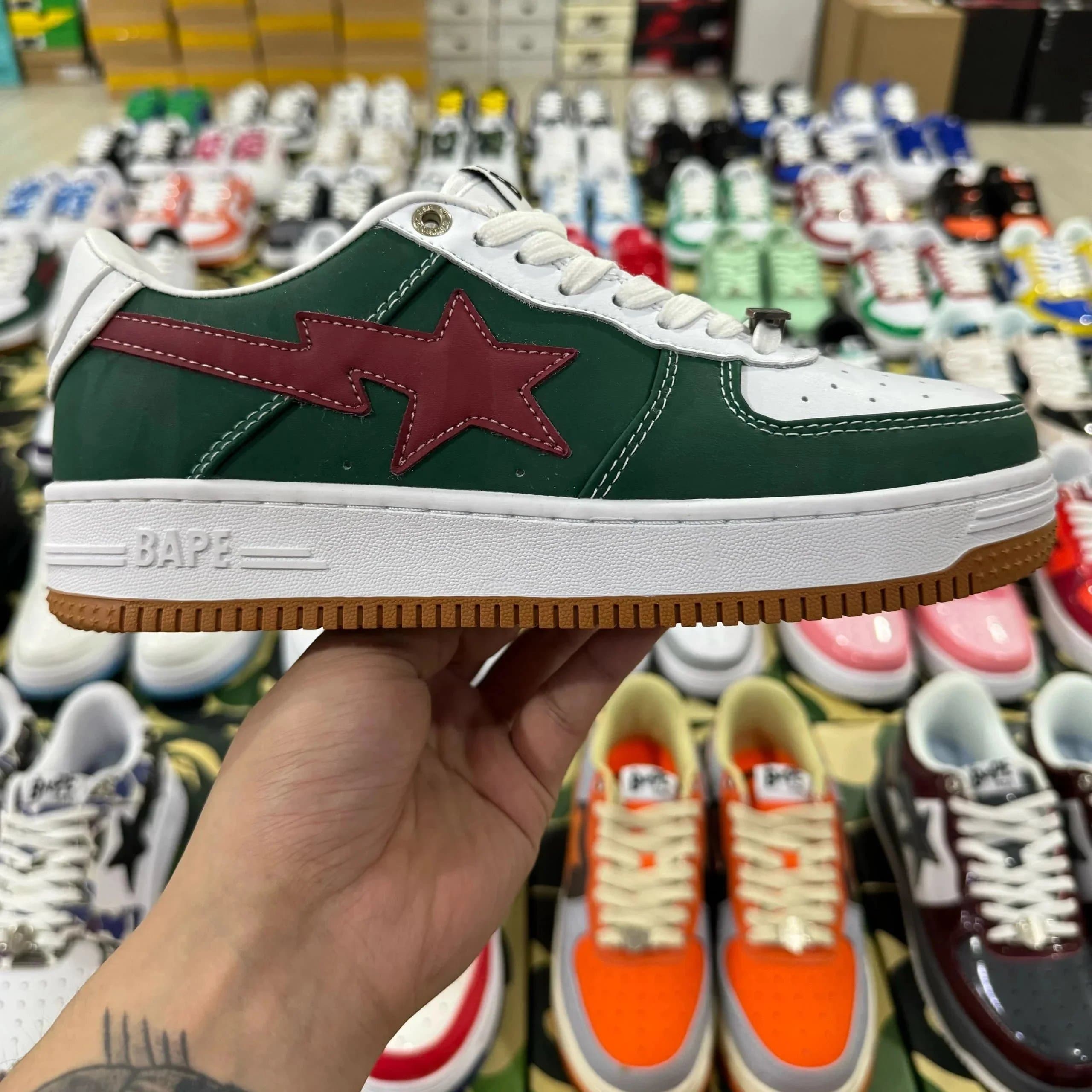 Bape Sta Green Star