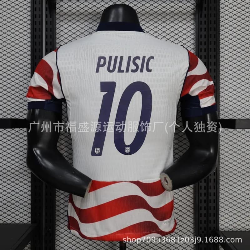 NBA USA National Team Jersey Pulisic #10