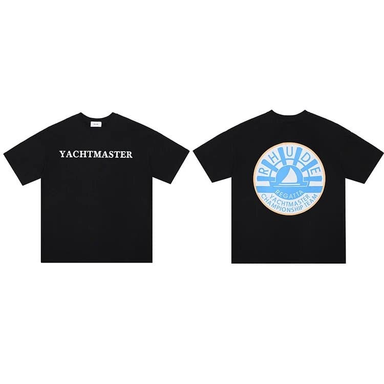 Graphic Tee Banque de Rhude — RH235黑色