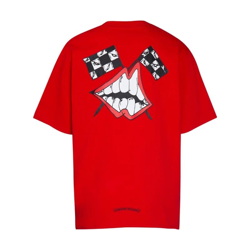Chrome Hearts Graphic Tee Racing Teeth