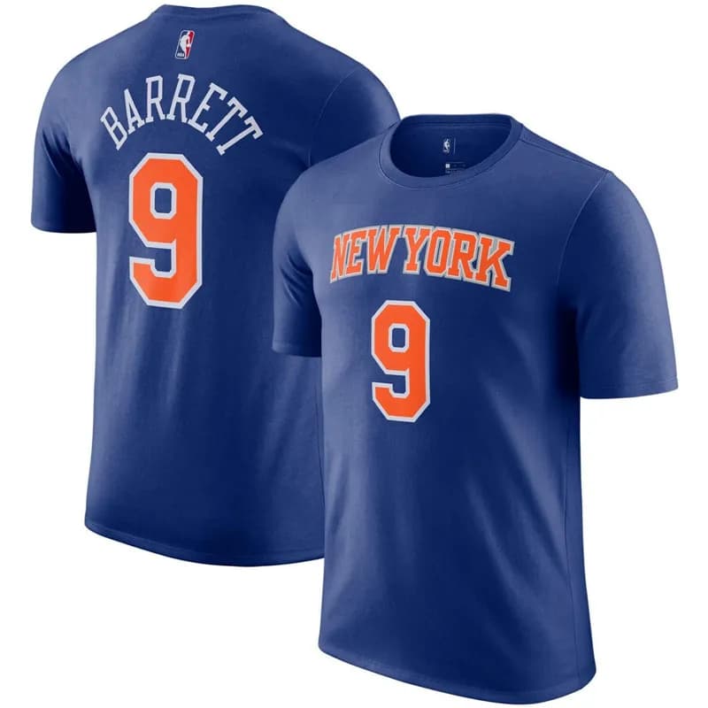 NBA Player Name T-Shirt Barrett #9 New York