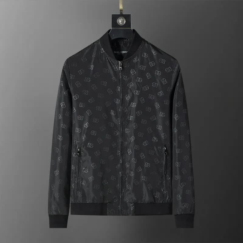 Dolce & Gabbana Bomber Jacket Logo Print