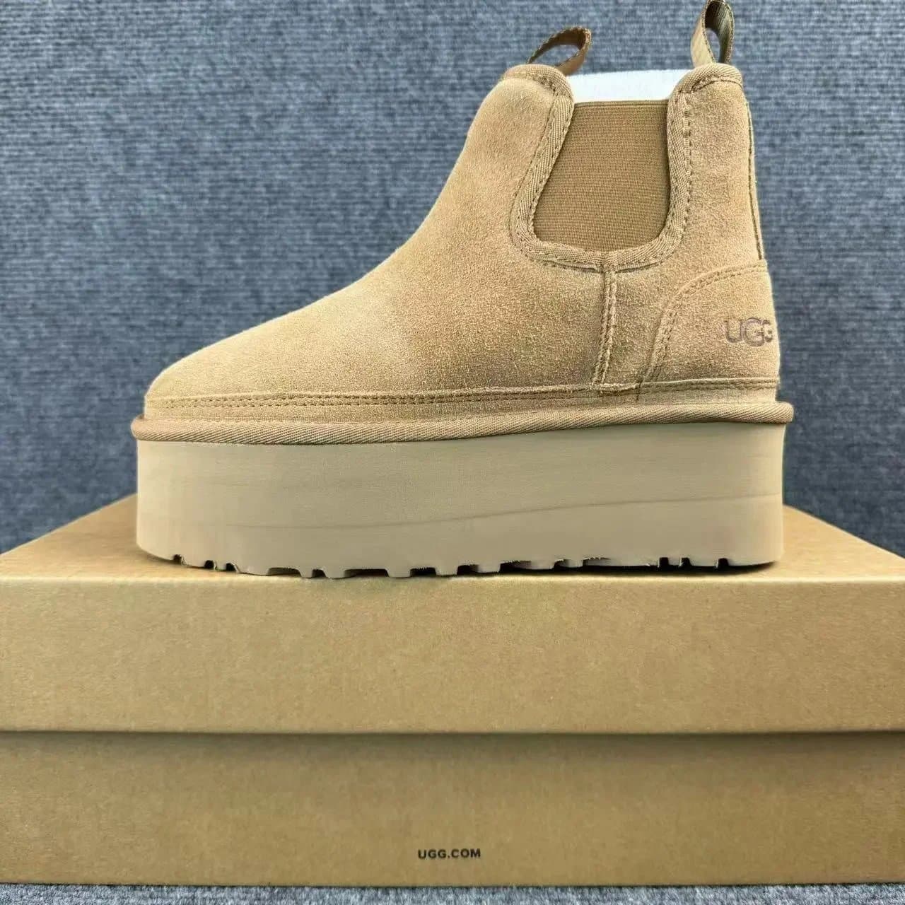 UGG Platform Chelsea Boot Suede