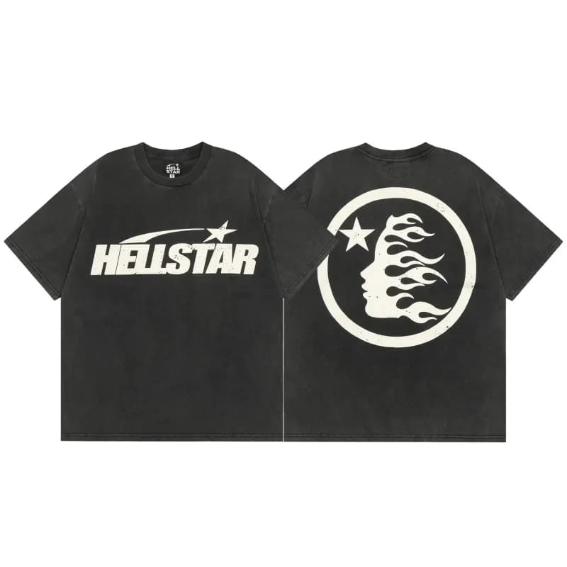 Stüssy Graphic Tee Flame Star Print — TX4HK068