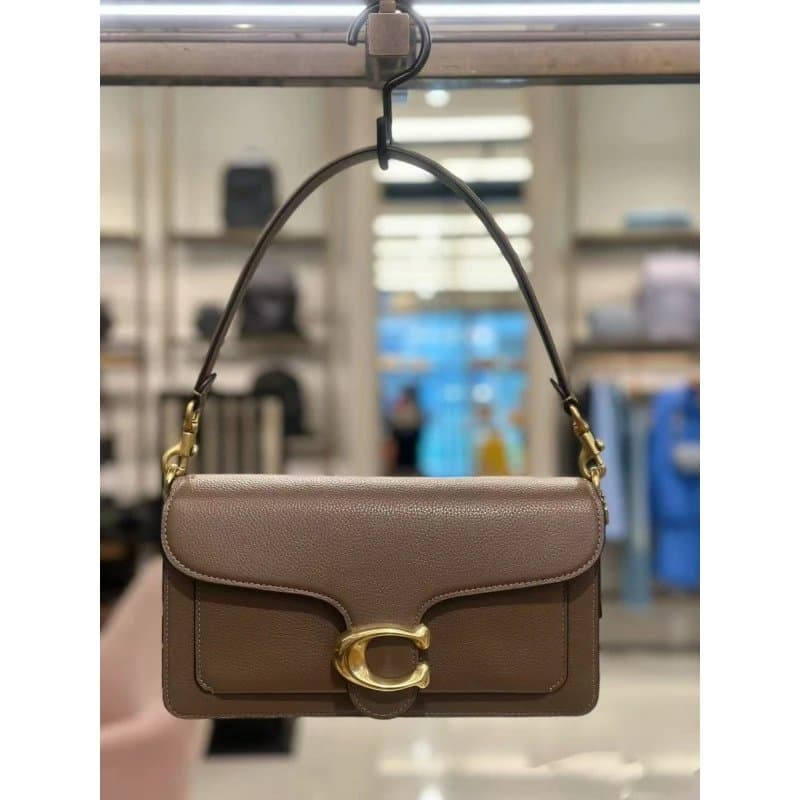 Coach Tabby Shoulder Bag Signature C Turn-Lock