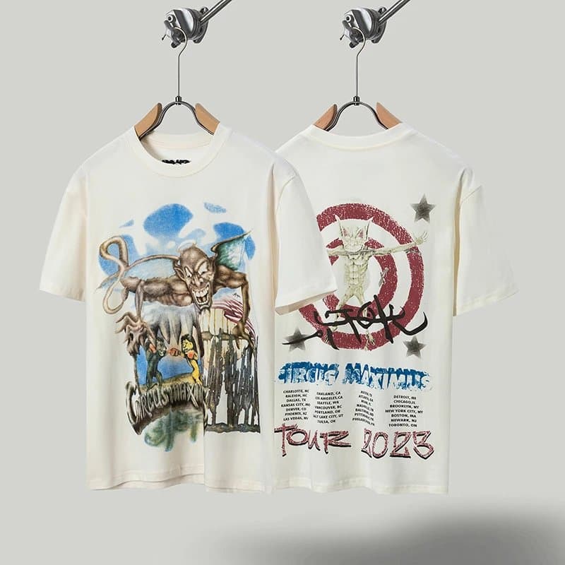 Travis Scott Tour 2023 T-Shirt Circus Maximus Graphic