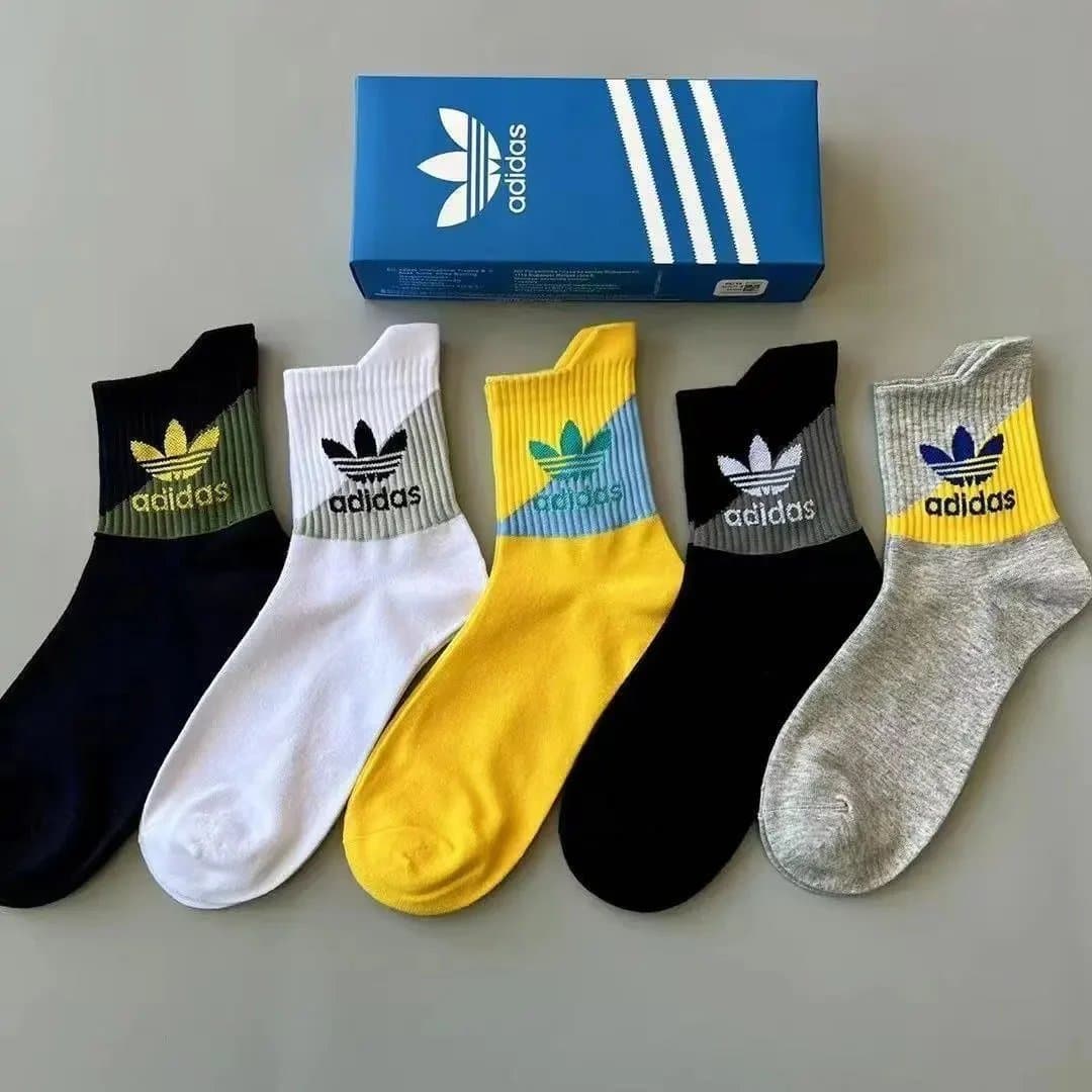 Adidas Trefoil Crew Socks Multi-Pack