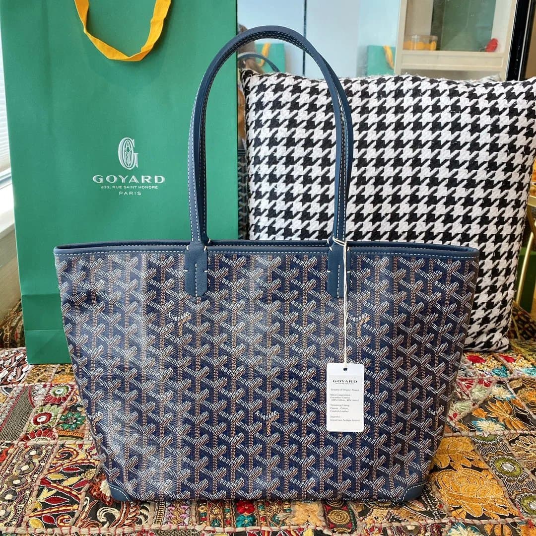Goyard Saint Louis Tote Classic Chevron