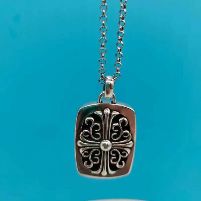 Chrome Hearts Cross Pendant Classic Scrollwork