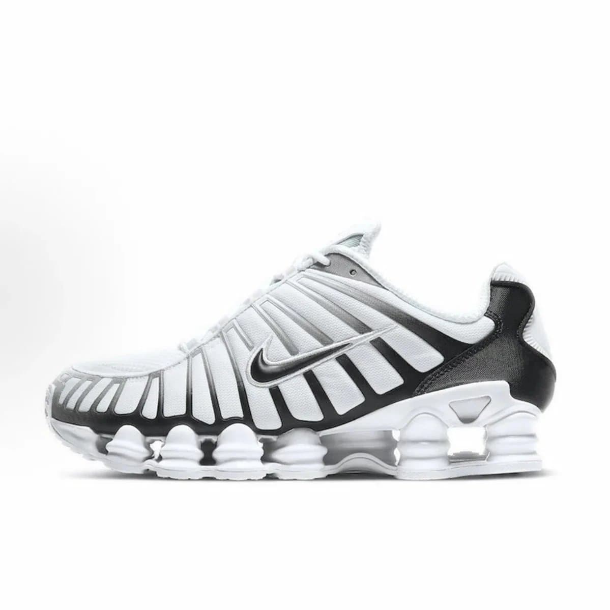 Nike Shox TL Black Red — 白黑
