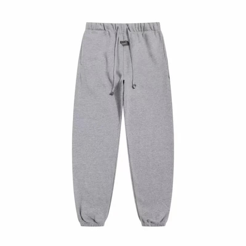 Fear of God Essentials Hooded Sweatshirt Embroidered Logo — K750灰色