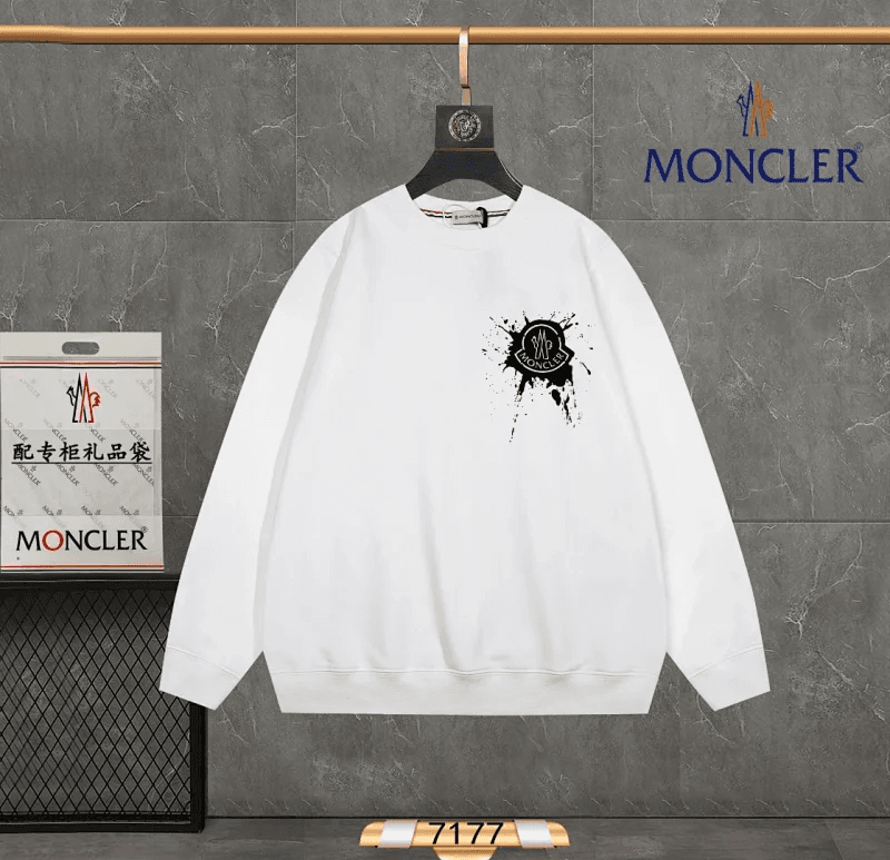 Moncler Logo Sweatshirt White Logo — 7