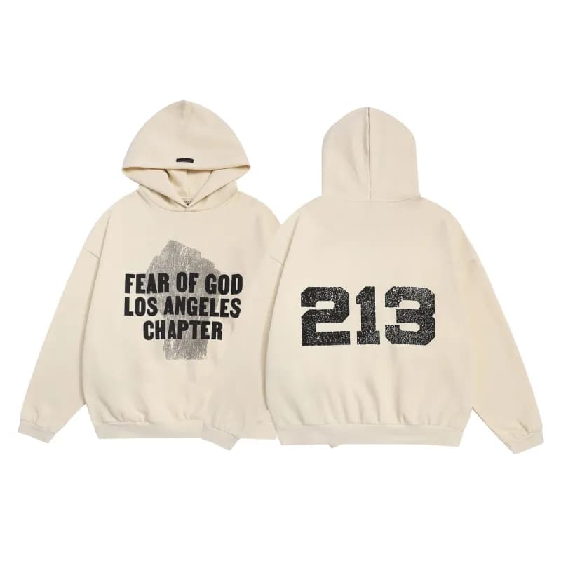 Fear of God Hooded Sweatshirt Los Angeles Chapter