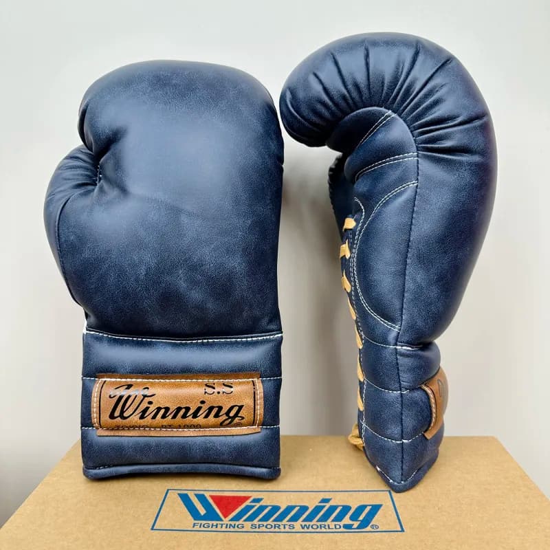 Boxing Gloves Vintage Leather