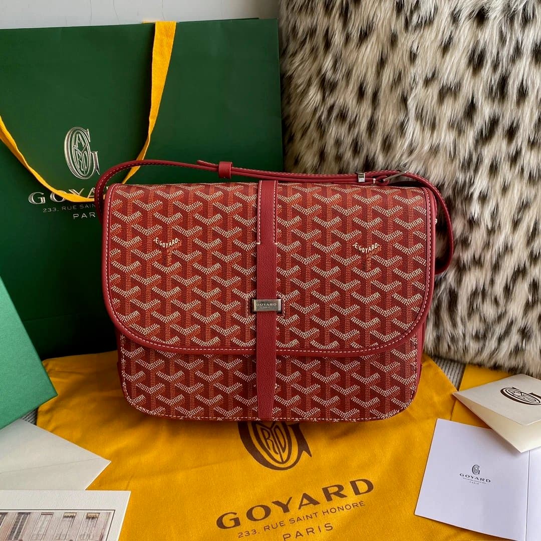 Goyard Saint Louis PM Monogram Canvas — Bright Red