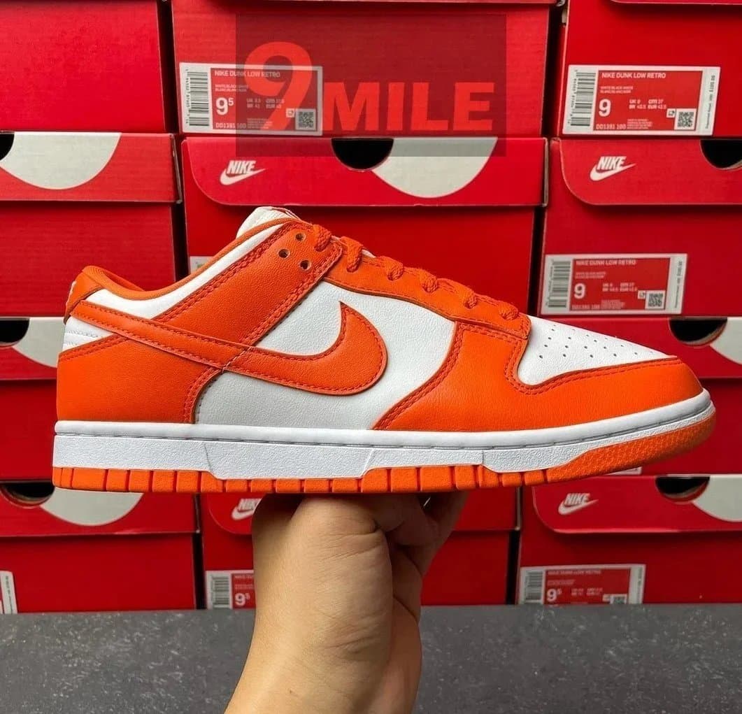 Nike Dunk Low Retro Pink Orange — 7