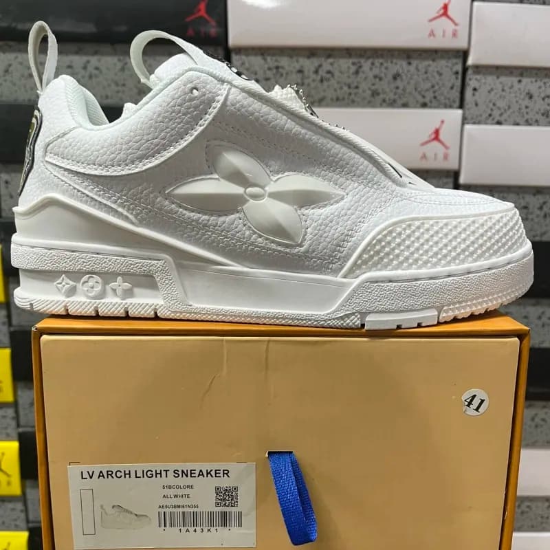 Louis Vuitton LV Arch Light Sneaker All White