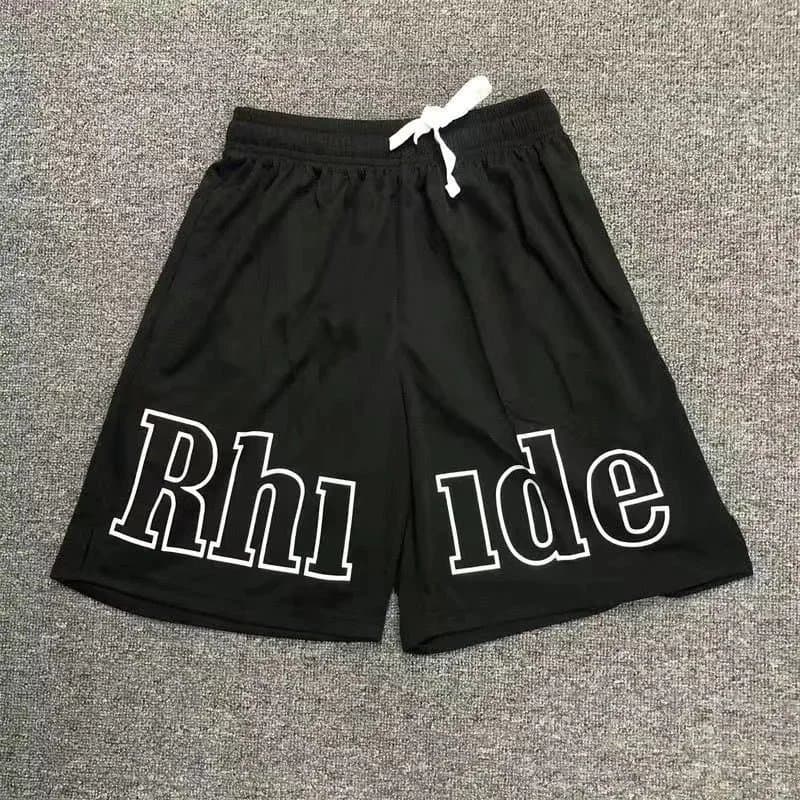 Travis Scott Cactus Jack Shorts Gold Script — 24黑色005