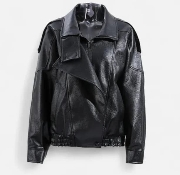 Biker Jacket Asymmetrical Zip