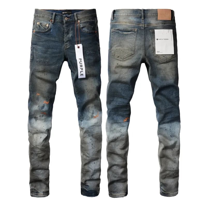 Levi's Slim Fit Jeans Distressed Acid Wash